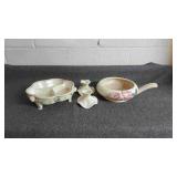 Dresdenaware Opalescent Bowl with Angels