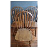 3 Dining Room Chairs