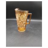 Vtg Jeannette Glass Marigold Carnival Glass