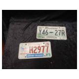 2 Car Tags