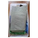 Tote with Misc Tarps
