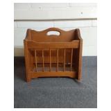 Wooden Magazine Rack