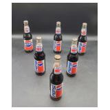 11 Vtg Filled Pepsi Bottle