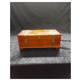 Vtg Cedar Jewelry/Treasure Box