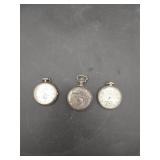 3 Pocket Watches