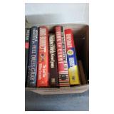 Box of Hardcover & Softcover Books