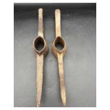 2 Vtg Pick Axe Head