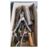 Box of Antique Tools