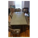 6 Pc Grey Dinette Set