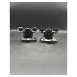 2 Black Mount Pleasant Double Stick