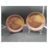 2 Iron Mountain Stoneware Plates