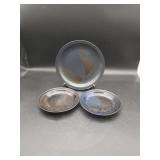3 Iron Mountain Stoneware Plates