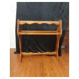 Wood Quilt Rack
