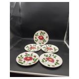 5 Blue Ridge Potter Plates