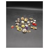 20+ Pairs of Costume Clip On Earrings