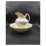 Erwin Pottery Pitcher & Basin