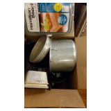 Box of Pot, Pans & Skillets