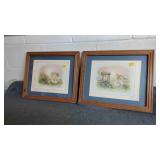 2 Andre Orpinas Prints in Frames