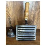 Vtg Horse Brush & Vtg Oil Can