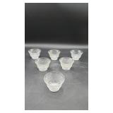 28 Clear Glass Dessert Cups
