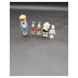 2 Miniature Gasoline Alley Porcelain Figurines &