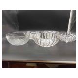 5 Clear Serving Bowls