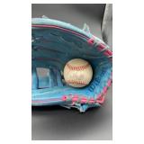 Brent Honeywell Autographed Baseball