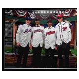 Brett Baty Signed Draft Photo