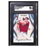 Lance Berkman Signature Stars Blue /170 SGC9