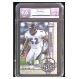 Ray Lewis All-Chrome Team Lazer Refractor Mint 9