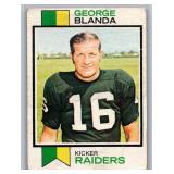 George Blanda 1973 Topps