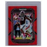 Mike Evans Red Wave Prizm Draft