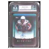 Antonio Gates Stroke of Midnight Auto Gem Mint