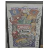 Battle at Bristol Autographed Poster