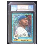 Francisco Lindor Blue Speckle C3G Gem Mint