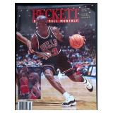 Michael Jordan On Cover Of Beckett Feb. 96