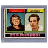 Ken Stabler / Roger Staubach Passing Leaders