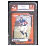 Malik Nabers Orange Lazer Rookie Mint 9