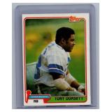 Tony Dorsett 1981 Topps