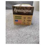 Remington 12 Gauge 2 3/4"