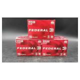 Federal 223   55 grain