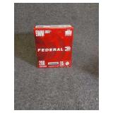 Federal 9mm   115grain