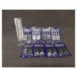 8 On Paper Combination Locks NIP & 1 Key Lock