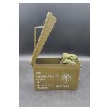 Ammo Box with Military Gun Belts with AFF