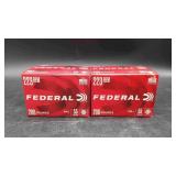 Federal 223  55 grain
