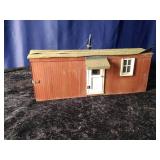 "G" Scale Grounded Boxcar/Shed