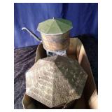 "G" Scale Water Tower and Broken "G" Scale Water T