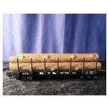 Bachmann ET&WNC Flat Log Car