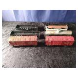 Lionel Lines, Box car 6014 (2), Gondola 6062, Gond