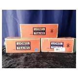 Lionel, Stock Car, Caboose and Tank Car